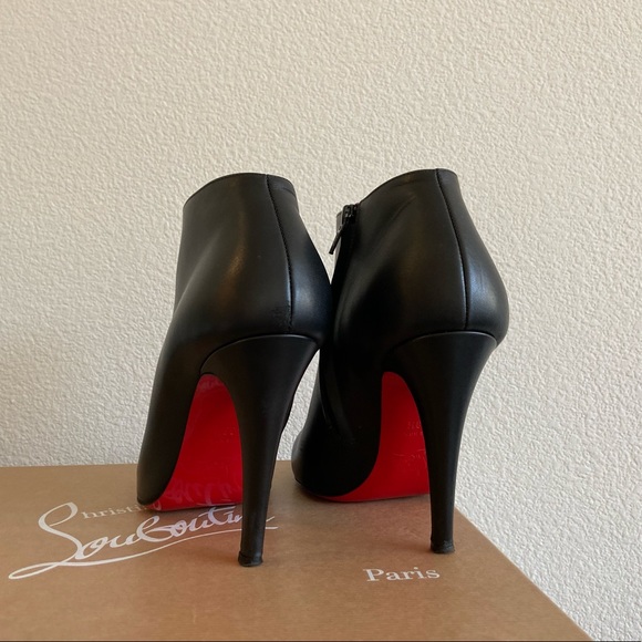 Christian Louboutin Belle 100 Calf Booties US 8.5 - Picture 4 of 8